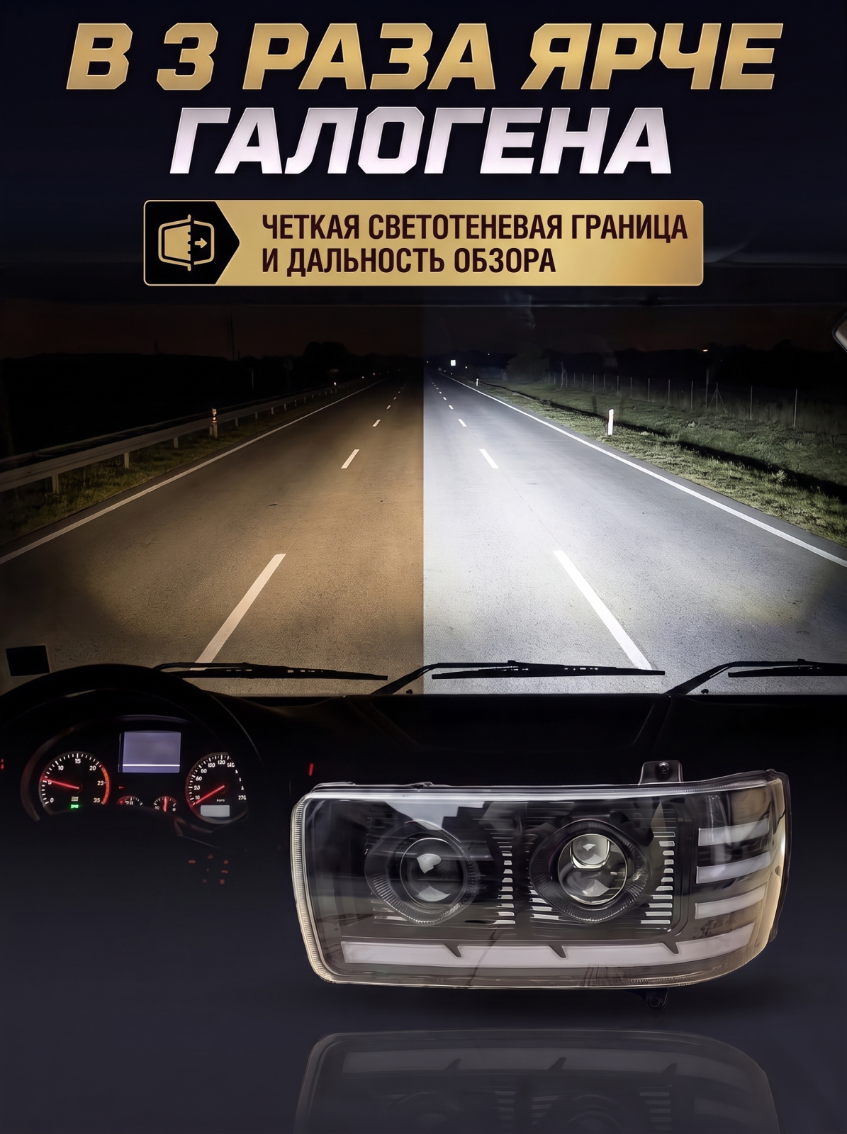 Светодиодные фары для DAF CF LF XF105